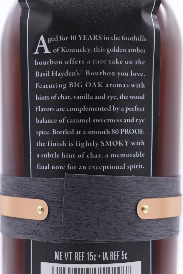Basil Hayden 10 Year Bourbon Old Vine Wine & Spirits