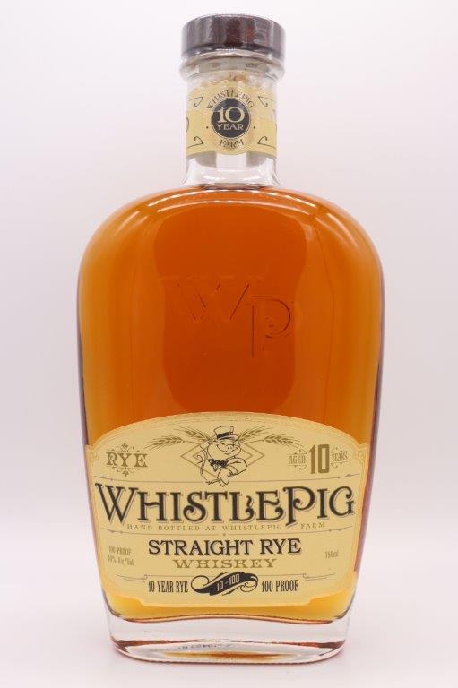 Whistle pig 12 year rye old vine wine spirits
