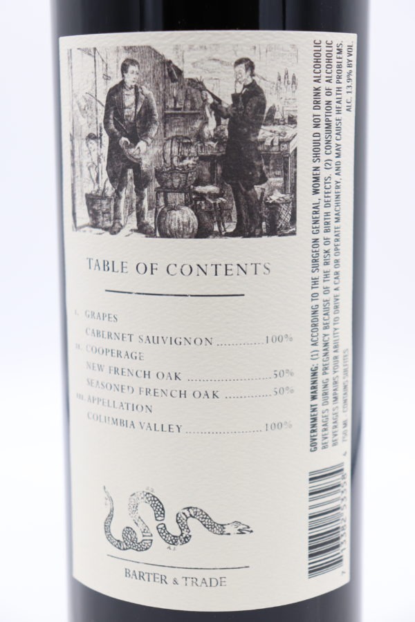 Barter & Trade Vol. 4 2018 Cabernet Sauvignon - Image 2