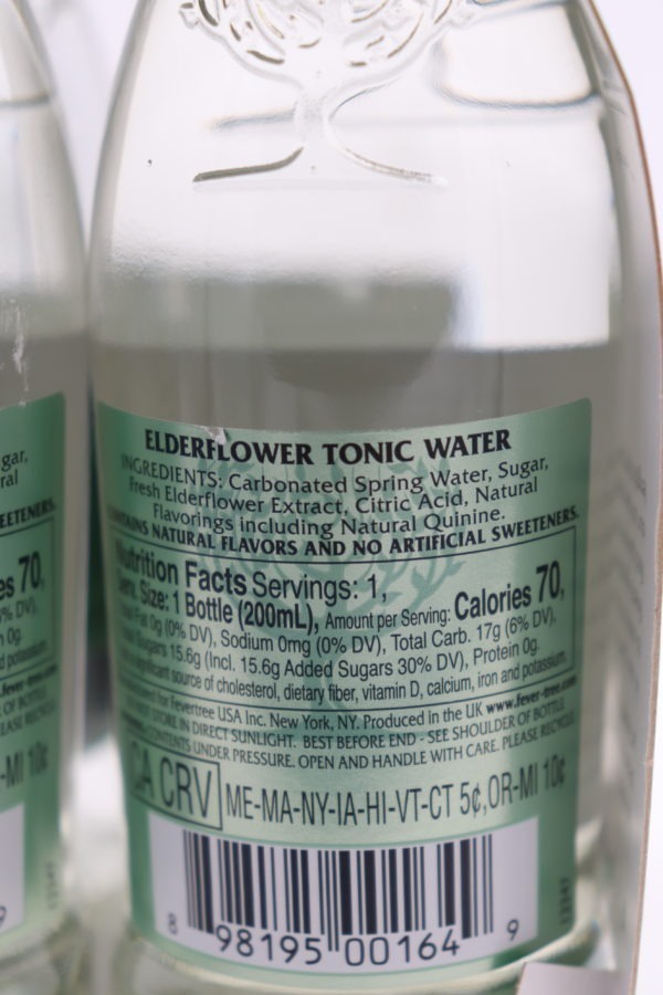 Fever Tree Elderflower Tonic Water - Image 2
