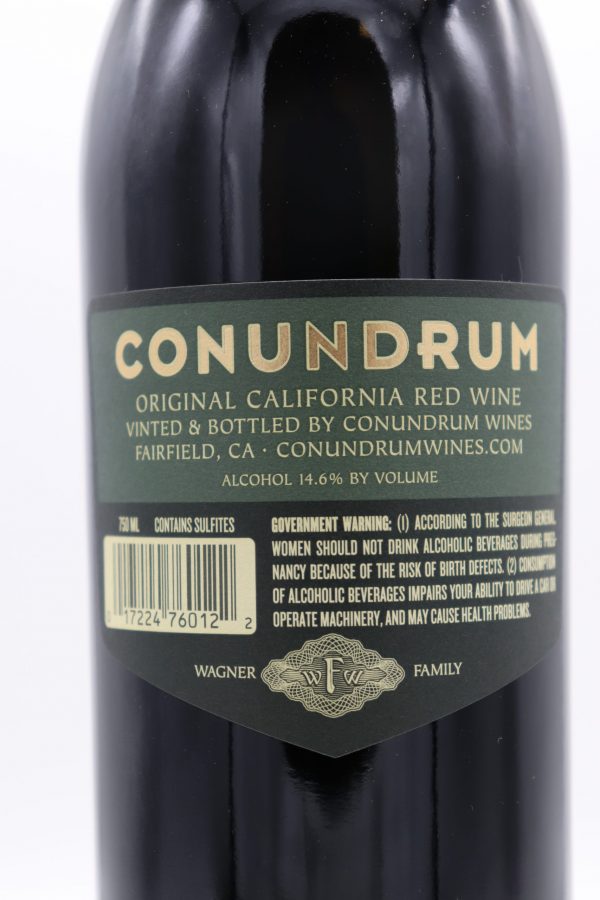 Conundrum Red Blend 2018 - Image 2