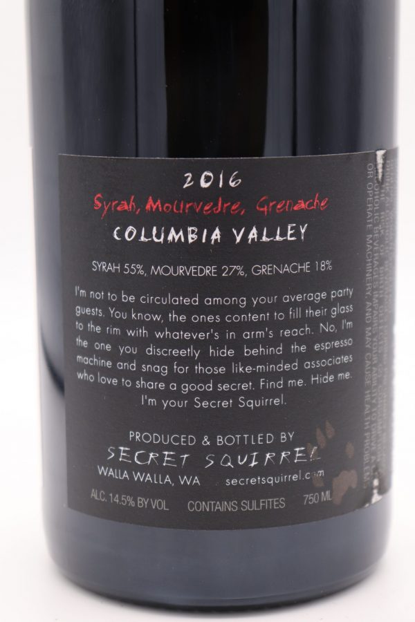 Secret Squirrel Rhone Blend 2016 - Image 2