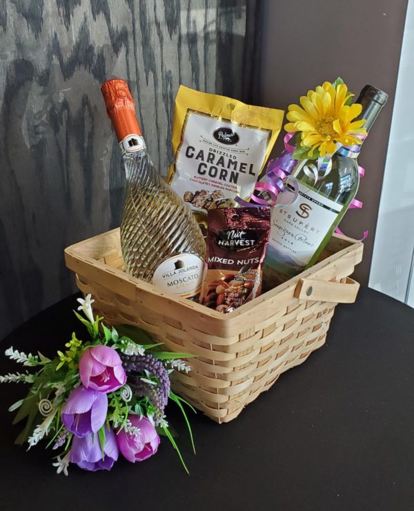 Sweet & Sassy Wine Gift Basket