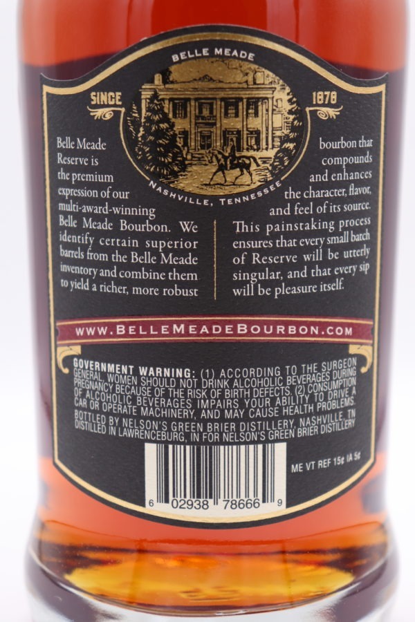 Belle Meade Cask Strength Bourbon - Image 2