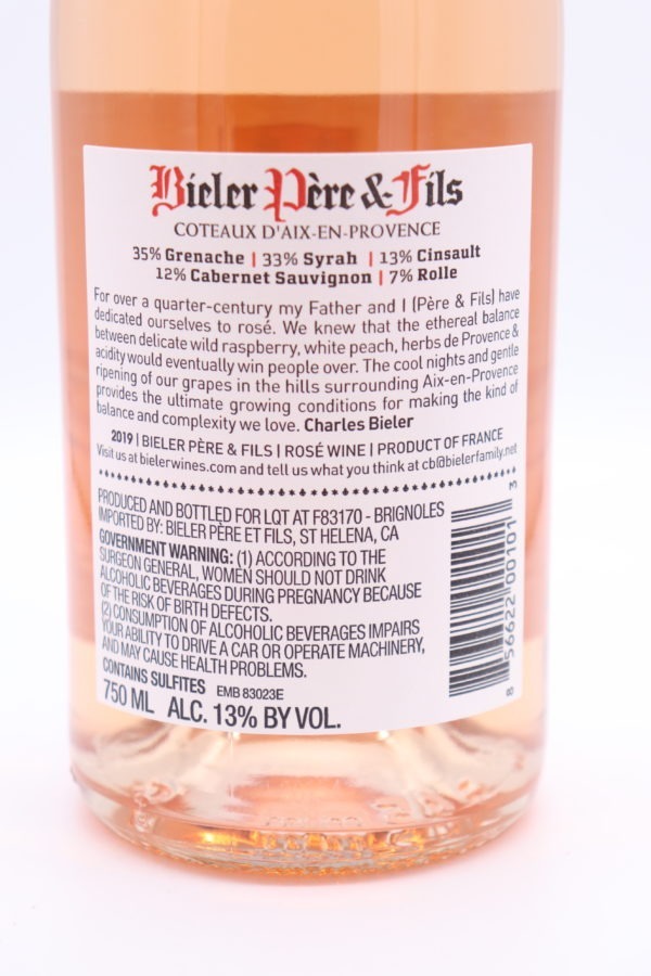 Bieler Pere & Fils Sabine Rose 2019 - Image 2