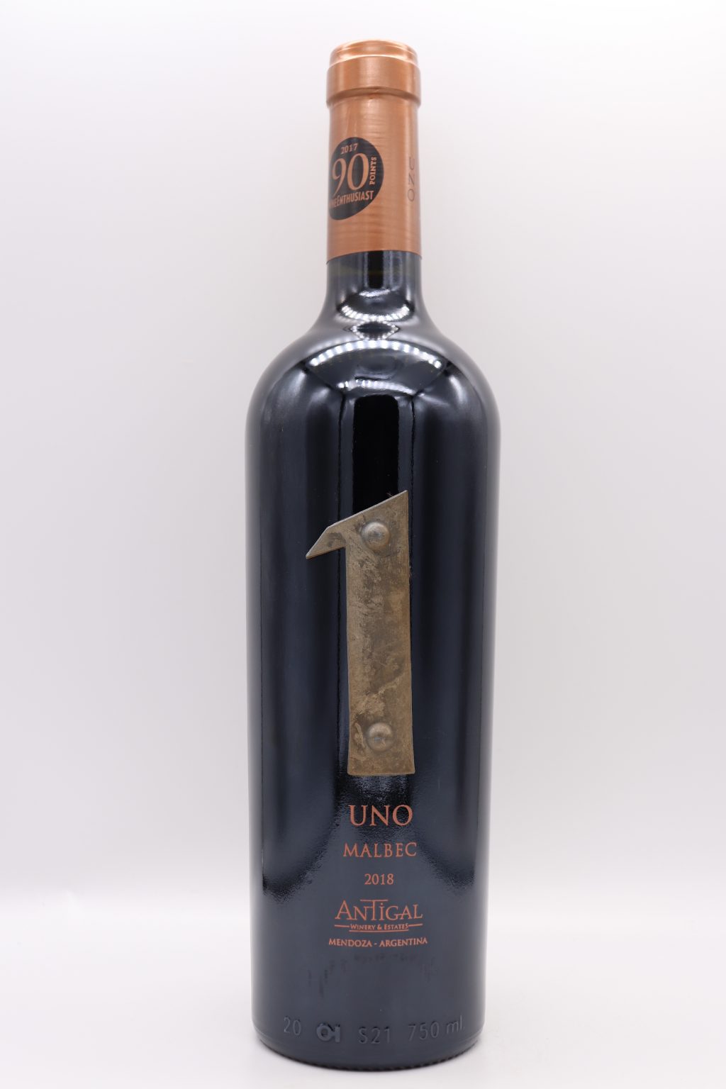 Antigal Winery & Estates Uno Malbec 2018 Old Vine Wine & Spirits