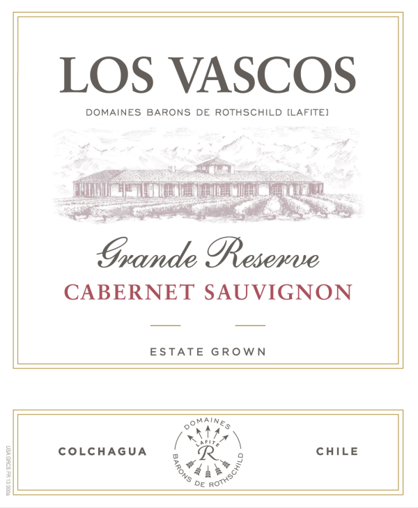 Los Vascos 2017 Grande Reserve Cabernet Sauvignon - Image 2
