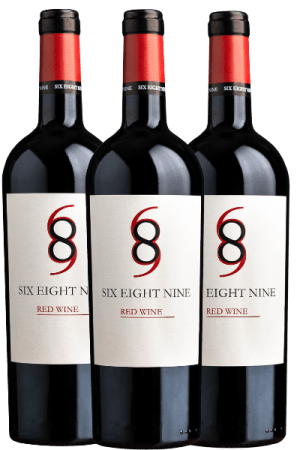 689 Cellars 2022 Six Eight Nine Red Blend 3 Bottle