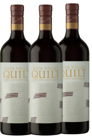 Quilt Wines 2022 Napa Valley Cabernet Sauvignon 3 bottle option