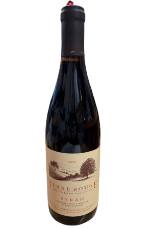 Terre Rouge Syrah Sentinel Oak Vineyard 2016